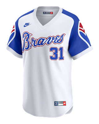 Greg Maddux Atlanta Braves Cooperstown Men's Nike Dri-FIT